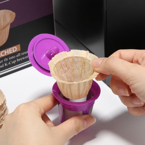 200 Disposable K Cup Paper Filters for Keurig 1.0&2.0 (200 Count)
