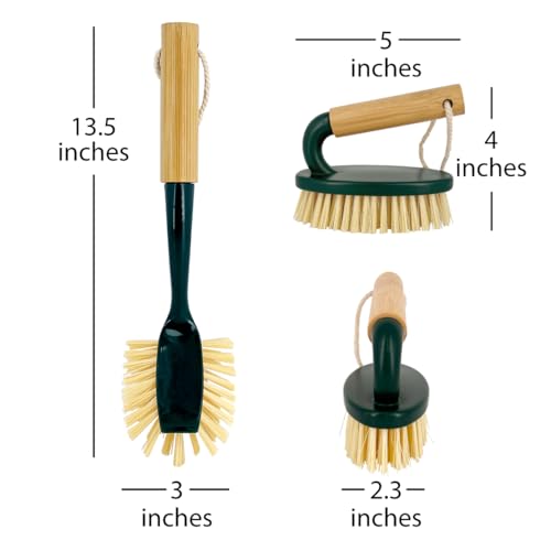Scrub Brush Cleaning Tool Set