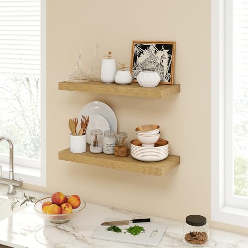 24 Inch Floating Shelves (2 Count)