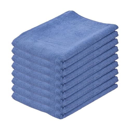 Microfiber Squeegee Towel Extra Large Miracle Cloth 20 x 30 Streak Free Microfiber Floor Cloth (8 Count)
