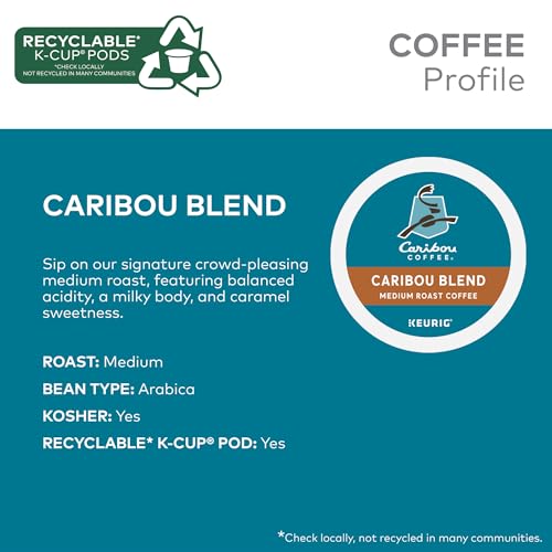 Caribou Blend Keurig Single (96 Count)