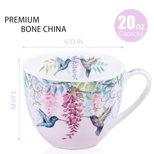 Spring Hummingbird Hug Mug