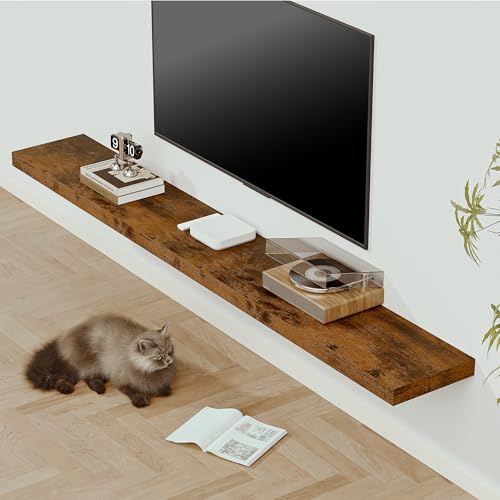 Deep Floating Shelves 72x12” Set of 1