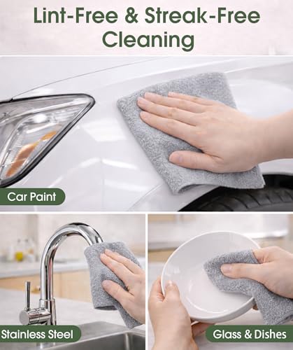 Microfiber Cleaning Cloth Roll (100 Count)
