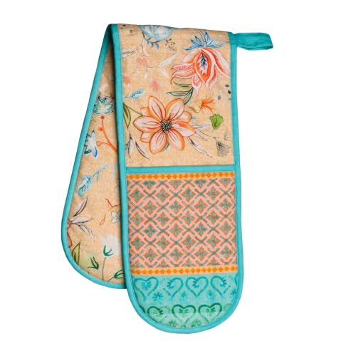 Double Oven Mitts 100% Cotton Double Oven Glove