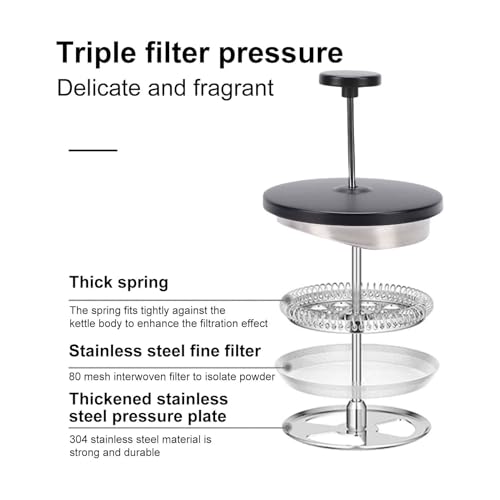 1000ml French Press Coffee Maker