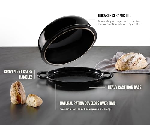 Bread Oven with Lid and Handles