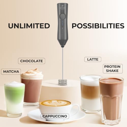 Rechargeable Milk Frother Handheld