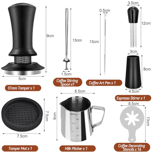 22 PCS Espresso Accessories
