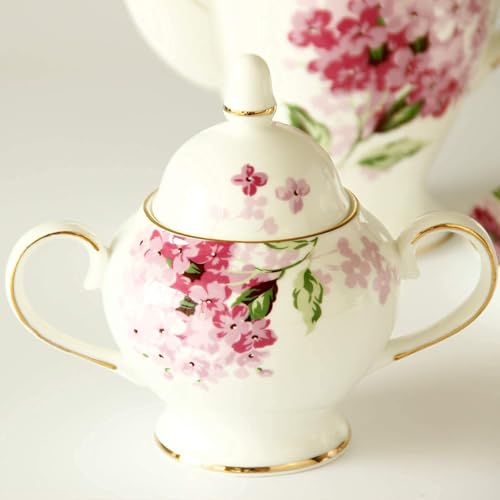 15 Piece Porcelain Tea Set for Adults