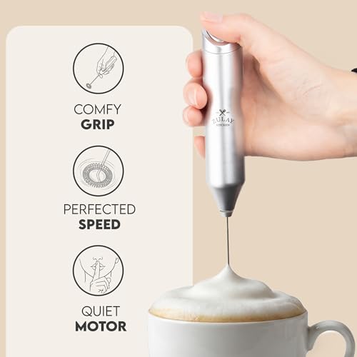 Powerful Frother Wand AA Batteries Included