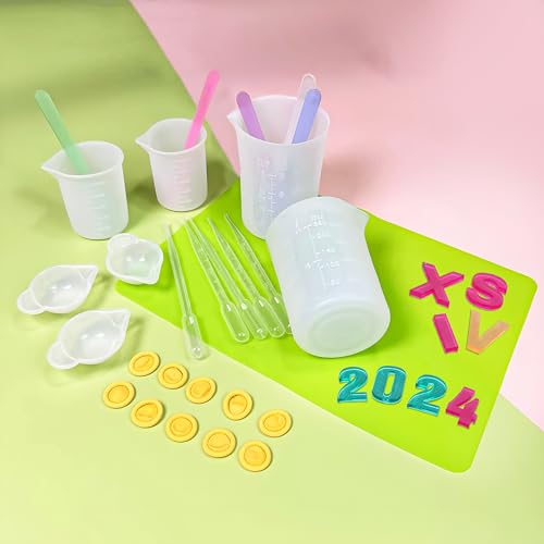 Silicone Measuring Cups for Resin Supplies