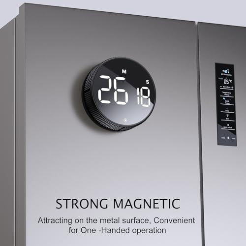 BlueSnail Kitchen Timer with LED Digital Display Smart Efficana for Home Classroom Gym Office