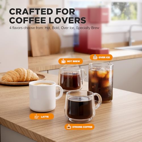 Single Serve Coffee Maker with Built
