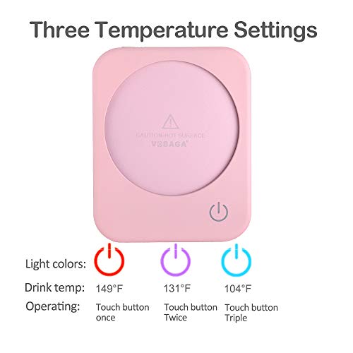 Mug Warmer & Coffee Mug Warmer with 4 Hours Auto Shut