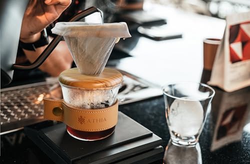 glass pour over coffee maker set