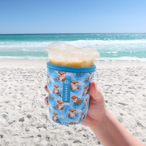 JavaSok Iced Coffee & Cold Soda Insulated Neoprene Cup Sleeve