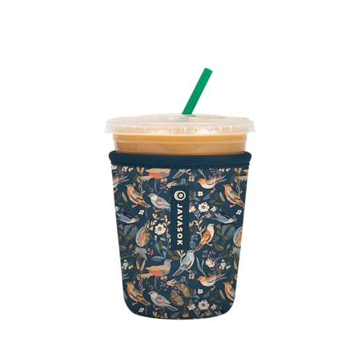 JavaSok Iced Coffee & Cold Soda Insulated Neoprene Cup Sleeve