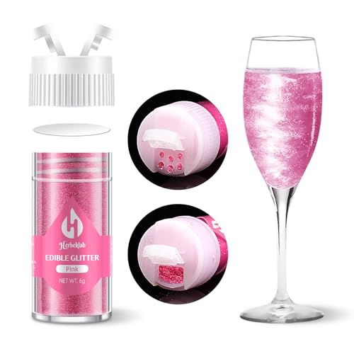 Pink Edible Glitter