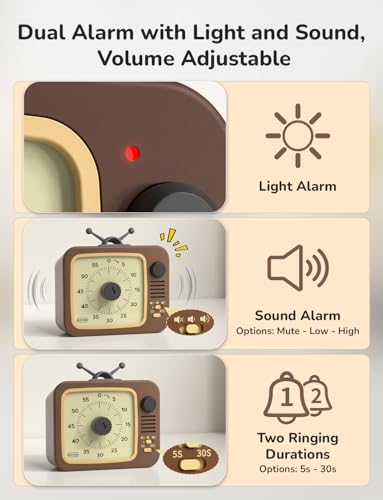 Visual Timer for Kids with Pause