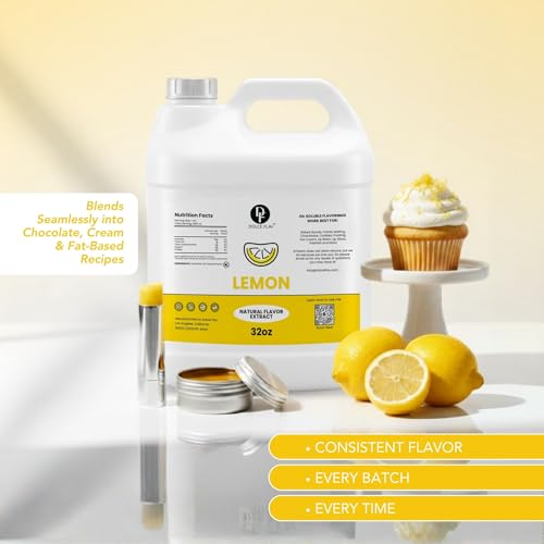 Lemon Flavoring Oil 32 oz (32 Fl Oz)