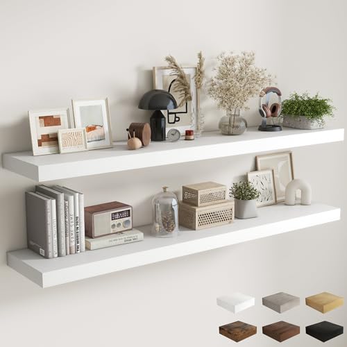 72 Inch Floating Shelves (2 Count)