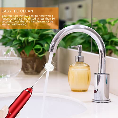 Milk Frother Electric USB Stainless Steel Accessory