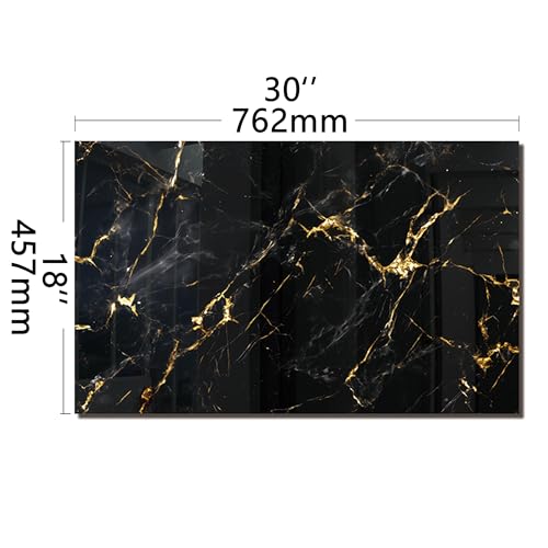 Tempered Glass Backsplash Kitchen
