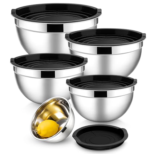 Mixing Bowls with Lids Set (5 Count)