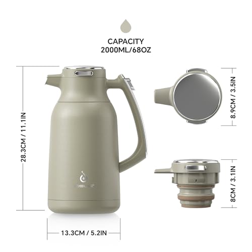 Thermal Coffee Carafe 68oz