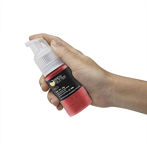 Brew Glitter Edible Drink Glitter Pump 1x 25g for Cocktails