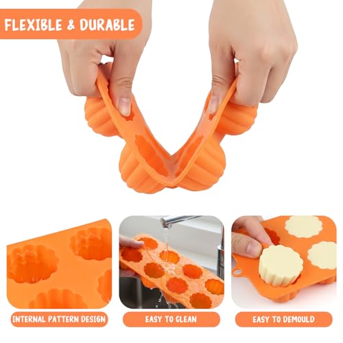 Halloween Pumpkin Silicone Mold for Chocolate