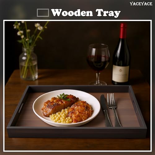 Wood Serving Tray Large