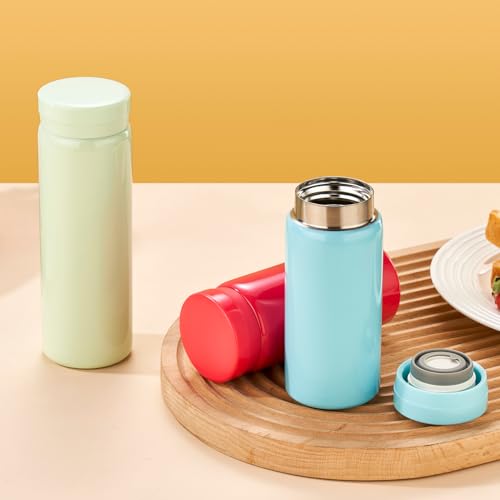 10oz Mini Water Bottle Stainless Steel Thermos Small Flask
