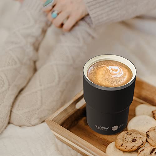 Travel Mug Ceramic Coated Stainless Steel Insulated with Leak and Spill Proof Lid