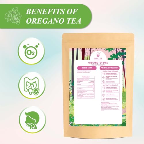 Oregano Tea Bags 100 Count