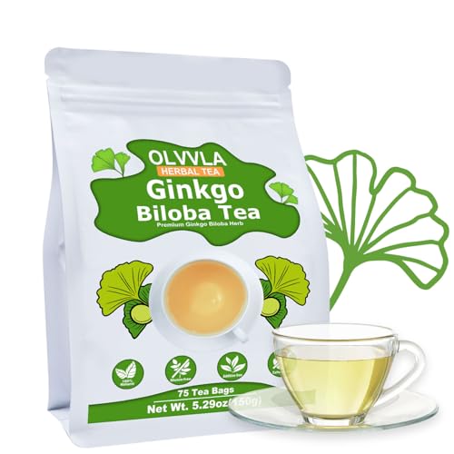 Ginkgo Biloba Tea Bags (75 Count)