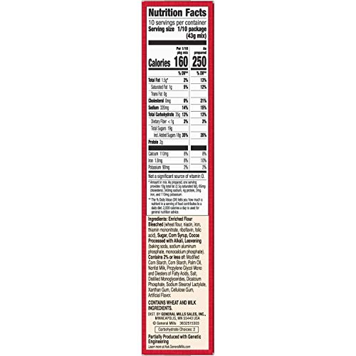 Super Moist Milk Chocolate Cake Mix (15.25 Ounce)