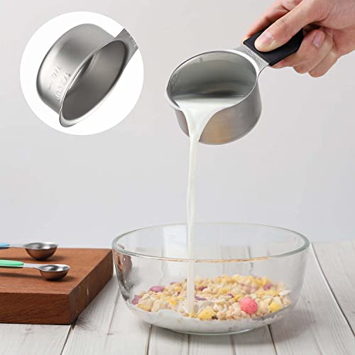 Magnetic Measuring Cups and Spoons Set Stainless Steel Measuring Cup&Spoon