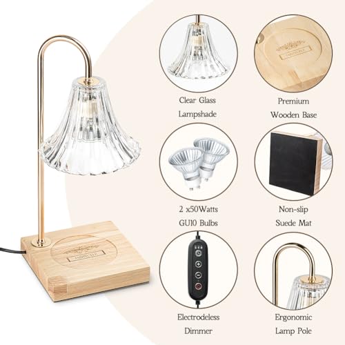 Candle Warmer Lamp with Timer