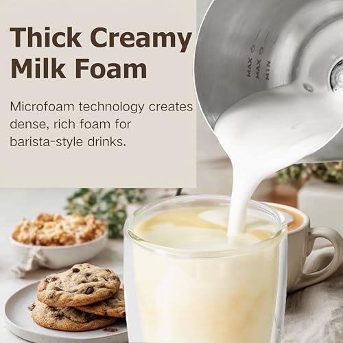 Stainless Steel Milk Frother and Steamer