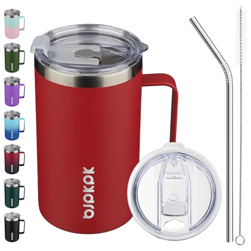 25oz Insulated Coffee Mug with Handle