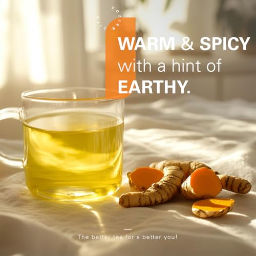 Turmeric Ginger Tea Bags 100 Count