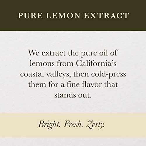 Pure Lemon Extract (8 Fl Oz)
