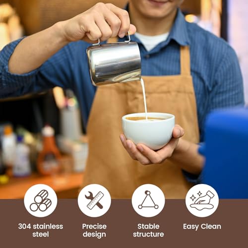 4PCS Milk Frothing Pitcher (4 Count)