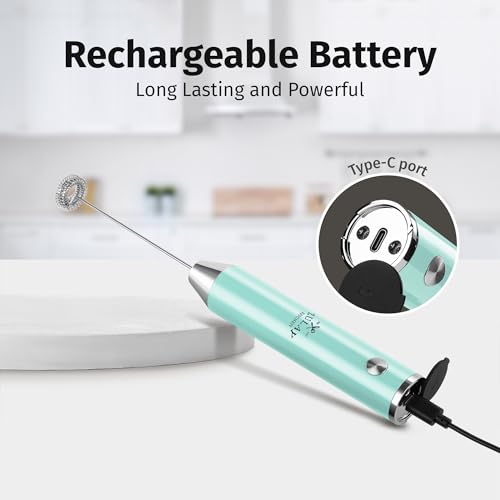 Rechargeable Milk Frother Handheld