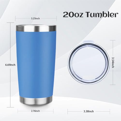 20oz Stainless Steel Travel Coffee Tumbler