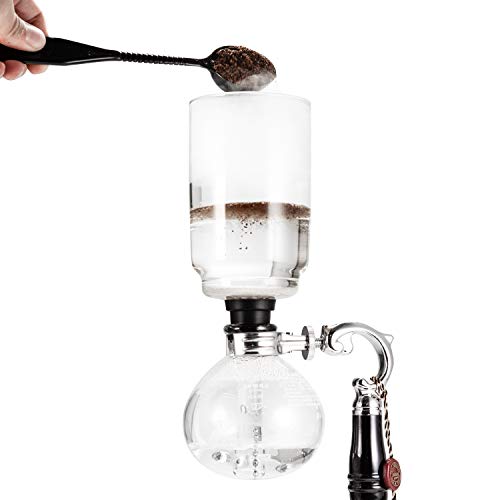 3 Cup Tabletop Siphon Gravity Coffee Maker with Alcohol Burner