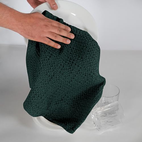 100% Cotton Premium Waffle Kitchen Towels