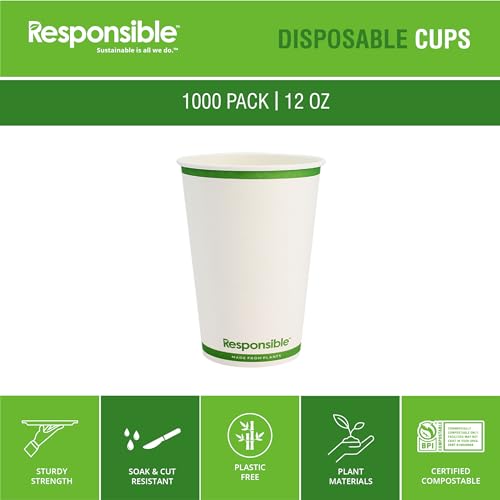 12 oz Paper Hot Cups (12 Count)